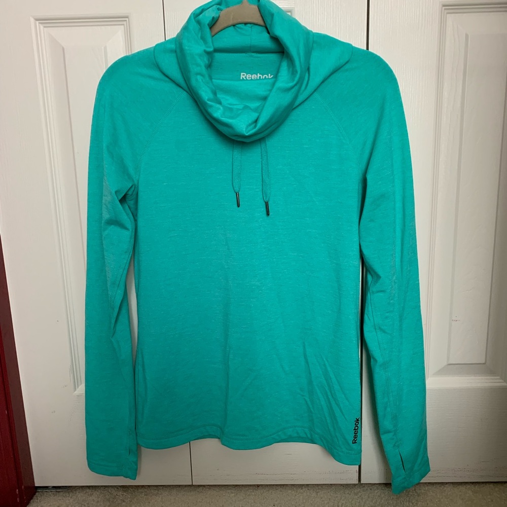 Reebok cowl neck workout top